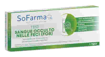 TEST AUTODIAGNOSTICO RAPIDO SOFARMAPIU' PER LA RILEVAZIONE DEL SANGUE OCCULTO NELLE FECI