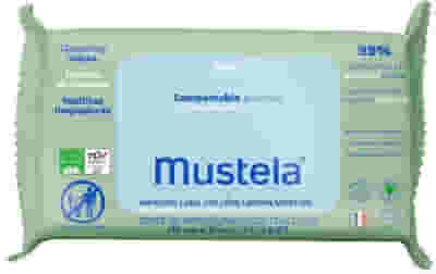 MUSTELA SALVIETTE COMPOSTABILI PROFUMATE 60 PEZZI