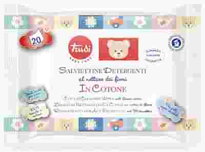 Trudi Baby Care Salviettine detergenti per il cambio pannolino 20 pezzi