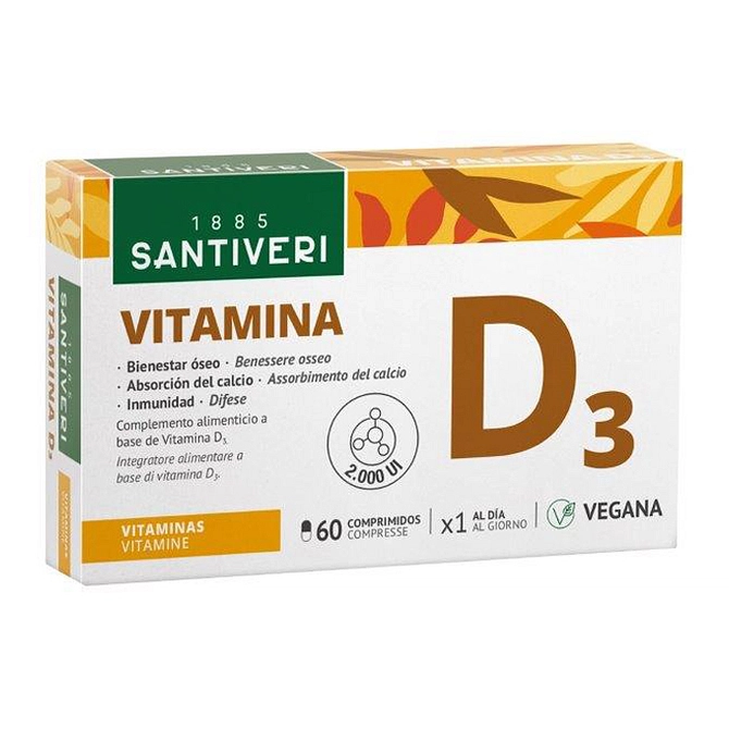 Vitamina D3 2000 Ui Vegetale 60 Compresse