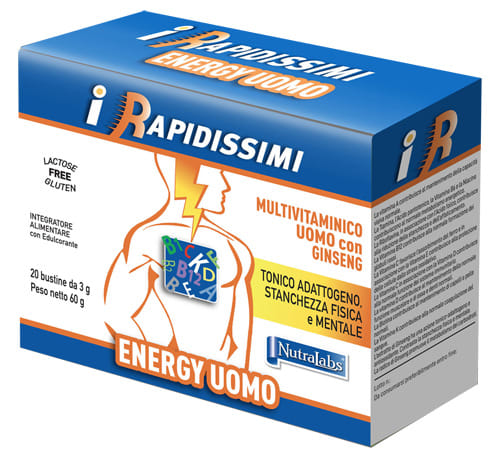 I RAPIDISSIMI ENERGY UOMO 20 BUSTINE