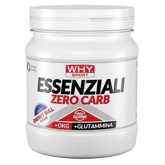 Whysport Essenziali Zero Carb Energy Bull 240 G