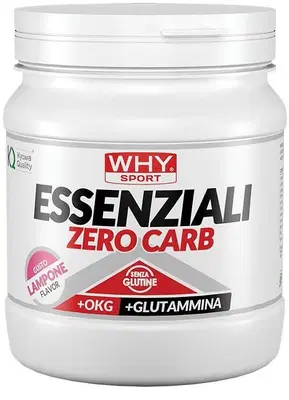 WHYSPORT ESSENZIALI ZERO CARB LAMPONE 240 G WHYSPORT ESSENZIALI ZERO CARB LAMPONE 240 G