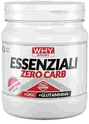 WHYSPORT ESSENZIALI ZERO CARB LAMPONE 240 G