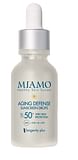 MIAMO LONGEVITY PLUS AGING DEFENSE SUNSCREEN DROPS SOFT GOLD 30 ML