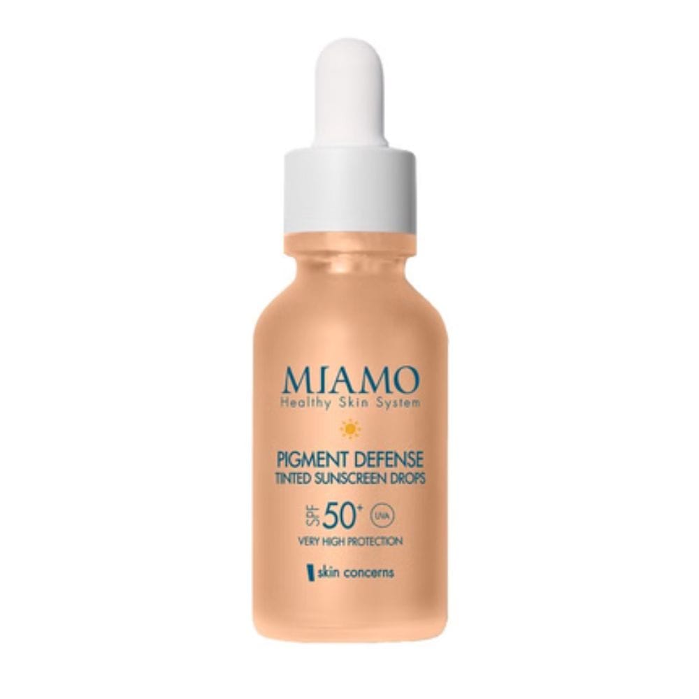 MIAMO NEW FORMULA MIAMO SKIN CONCERNS PIGMENT DEFENSE TINTED SUNSCREEN DROPS SPF50+ 30 ML