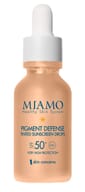 MIAMO NEW FORMULA MIAMO SKIN CONCERNS PIGMENT DEFENSE TINTED SUNSCREEN DROPS SPF50+ 30 ML