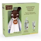 FIOCCHI DI RISO COFANETTO COCCOLE AZZURRO CREMA VISO PROTETTIVA 30 ML + DETERGENTE CORPO E CAPELLI TALCO NON TALCO 400 ML