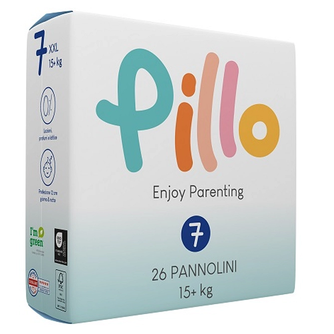 Pillo Enjoy Pannolini Xxl 15+ Kg Taglia 7 26 Pezzi