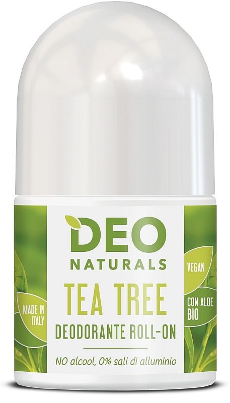 Deonaturals Roll On Tea Tree 50 Ml