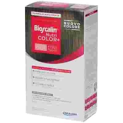 BIOSCALIN NUTRI COLOR+ 6,01 BIONDO SCURO FREDDO CREMA COLORANTE 40 ML + RIVELATORE CREMA 60 ML + SHAMPOO 12 ML + BALSAMO 12 ML + GUANTI USA E GETTA