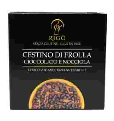 RIGO' CESTINO FROLLA CIOCCOLATO E NOCCIOLA 60 G RIGO' CESTINO FROLLA CIOCCOLATO E NOCCIOLA 60 G