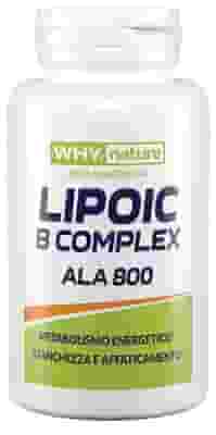 WHYNATURE LIPOIC B COMPLEX ALA 800 90 COMPRESSE SENZA GLUTINE