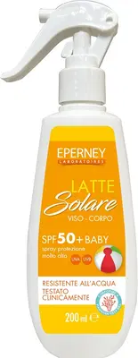 EPERNEY LATTE SOLARE VISO CORPO SPF50+ BABY 200 ML EPERNEY LATTE SOLARE VISO CORPO SPF50+ BABY 200 ML