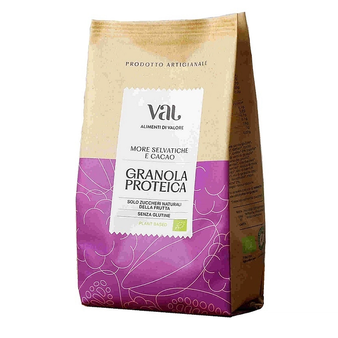 Val Bio Granola Proteica More Selvatiche E Cacao 250 G