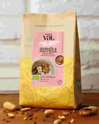 VAL BIO GRANOLA PROTEICA ARACHIDI E FAVE DI CACAO 250 G