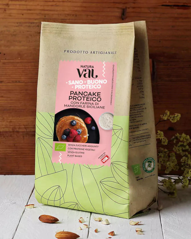 VAL BIO PANCAKE PROTEICA FARINA MANDORLE SICILIANE 200 G