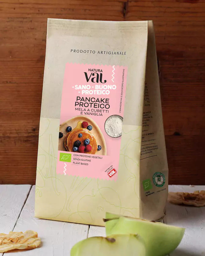 VAL BIO PANCAKE PROTEICA MELA E VANIGLIA 200 G