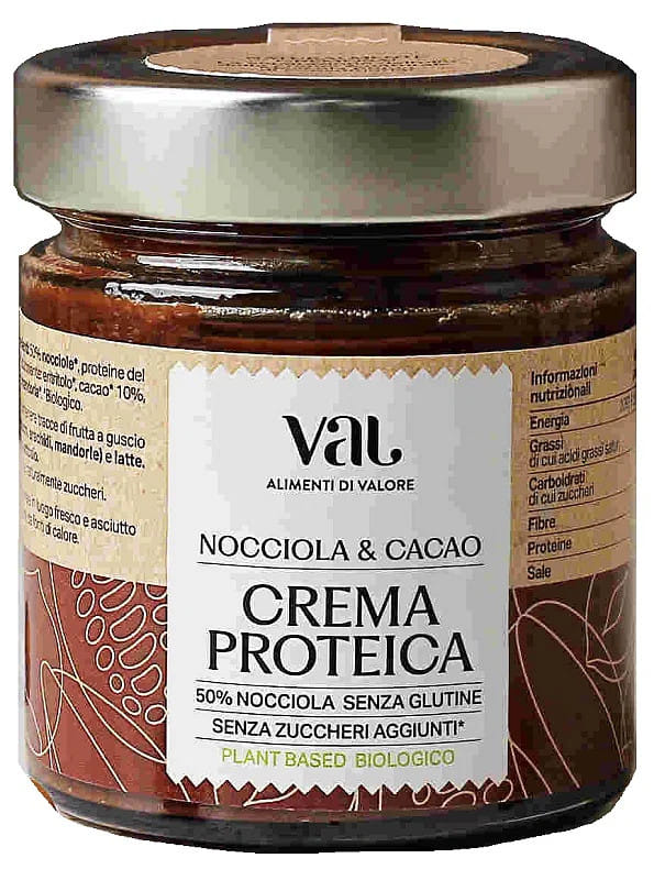 VAL BIO CREMA PROTEICA SPALMABILE NOCCIOLA & CACAO 200 G