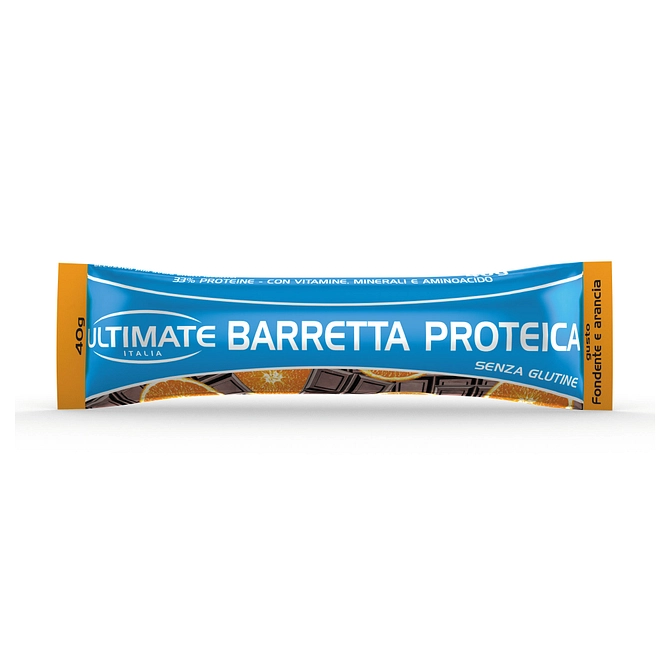 Ultimate Barretta Proteica Fondente Arancia 40 G