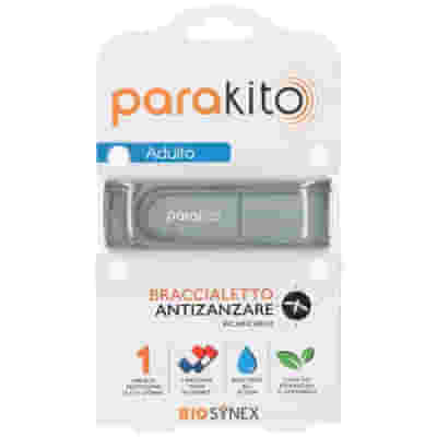 PARAKITO BRACCIALE ANTIZANZARE RICARICABILE ADULTI KAKI