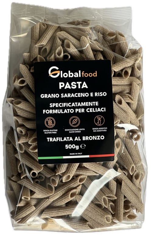 PENNE DI GRANO SARACENO E RISO 500 G