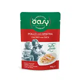 OASY WET CAT MORE LOVE POLLO CON ANATRA BUSTA 70 G