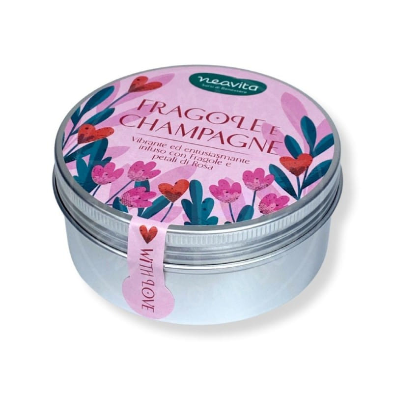 NEAVITA INFUSO FRAGOLE CHAMPAGNE TINY TIN SPECIAL MOMENTS 6 PEZZI
