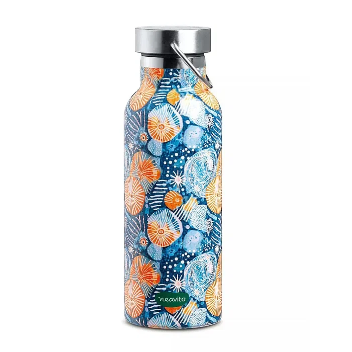 Neavita Bottiglia Thermos Acciaio Twice 500 Ml Indaco