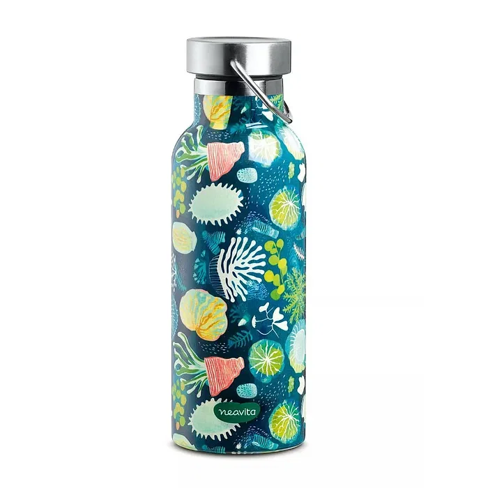 Neavita Bottiglia Thermos Acciaio Twice 500 Ml Verde