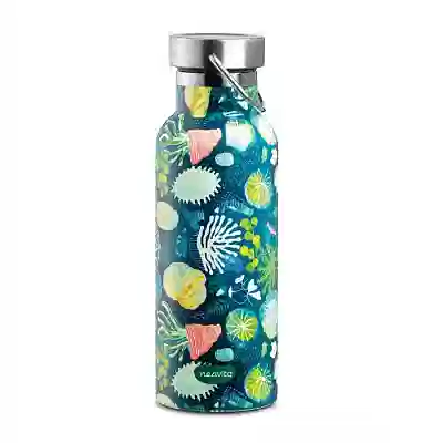 NEAVITA BOTTIGLIA THERMOS ACCIAIO TWICE 500 ML VERDE