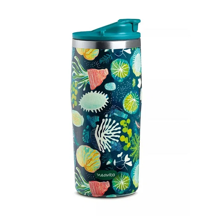 Neavita Mug Thermos Acciaio Twice 450 Ml Verde