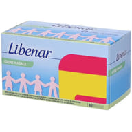 SOLUZIONE SALINA ISOTONICA 0,9% LIBENAR PER IGIENE NASALE 60 FLACONCINI MONOUSO X 5 ML