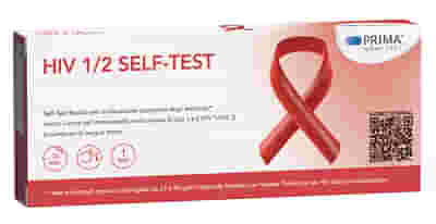 TEST RAPIDO PRIMA HOME TEST HIV 1/2 AUTODIAGNOSTICO RILEVAZIONE QUALITATIVA ANTICORPI ANTI-HIV 1 E 2 IN CAMPIONI DI SANGUE INTERO