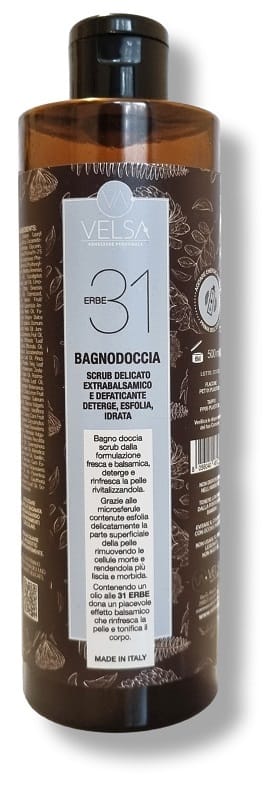 ERBE 31 VELSA BAGNODOCCIA SCRUB OLIO 31 EXTRABALSAMICO 500 ML