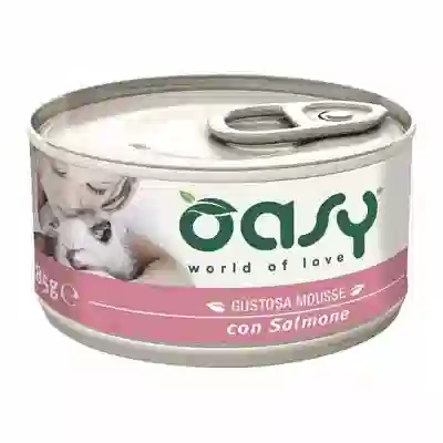 OASY WET CAT CAPRICE MOUSSE CON SALMONE 85 G