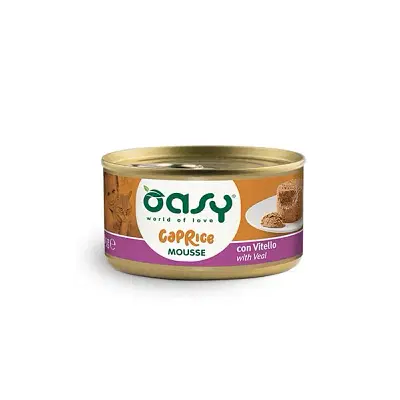 OASY WET CAT CAPRICE MOUSSE CON VITELLO 85 G OASY WET CAT CAPRICE MOUSSE CON VITELLO 85 G