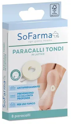 CEROTTO PARACALLO TONDO 8 PEZZI SOFARMAPIU' CEROTTO PARACALLO TONDO 8 PEZZI SOFARMAPIU'