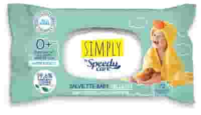 SPEEDY CARE SIMPLY SALVIETTE BABY MILLEUSI 72 PEZZI