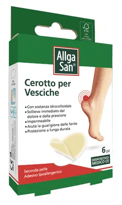 CEROTTO VESCICHE ALLGASAN 6 PEZZI CEROTTO VESCICHE ALLGASAN 6 PEZZI