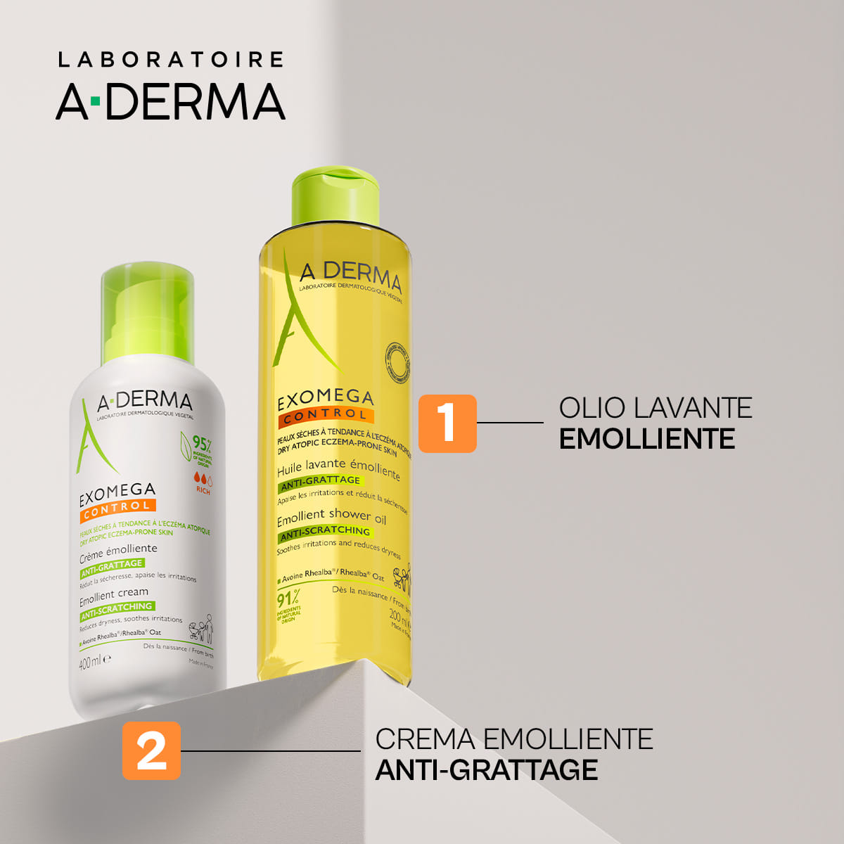 EXOMEGA CONTROL OLIO LAVANTE EMOLLIENTE 200 ML NUOVO PACK