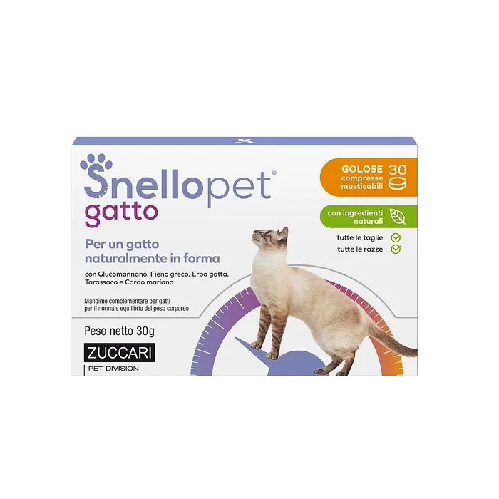 Snellopet Gatto 30 Compresse Masticabili