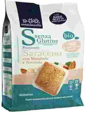 RUSTICOTTI GRANO SARACENO MANDORLE E NOCCIOLE 250 G