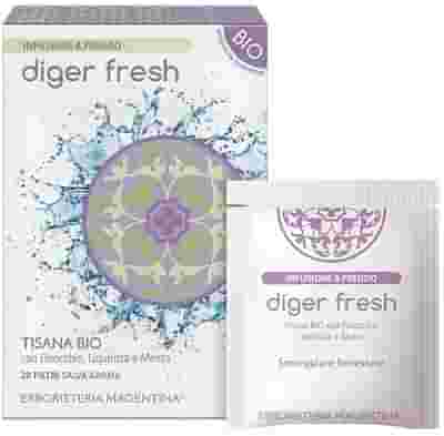 TISANA FREDDA DIGER FRESH BIO 20 FILTRI