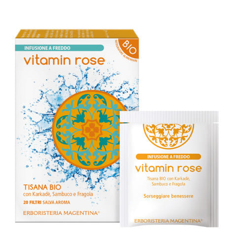 TISANA FREDDA VITAMIN ROSE BIO 20 FILTRI