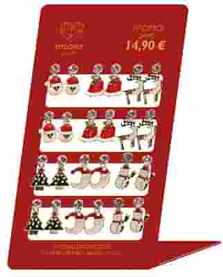 MYLOVLY GIOIELLI CHRISTMAS EARRING DISPLAY