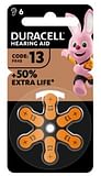 DURACELL EASY TAB 13 ARANCIO BATTERIA PER APPARECCHIO ACUSTICO 6 PEZZI