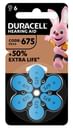 DURACELL EASY TAB 675 BLU BATTERIA PER APPARECCHIO ACUSTICO 6 PEZZI