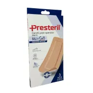 CEROTTO PRESTERIL SILI-SOFT SKIN POST OPERATORIO 10X20 CM 3 PEZZI