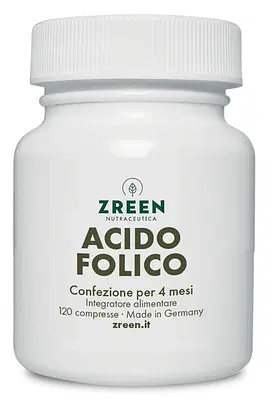 ZREEN ACIDO FOLICO 120 COMPRESSE ZREEN ACIDO FOLICO 120 COMPRESSE